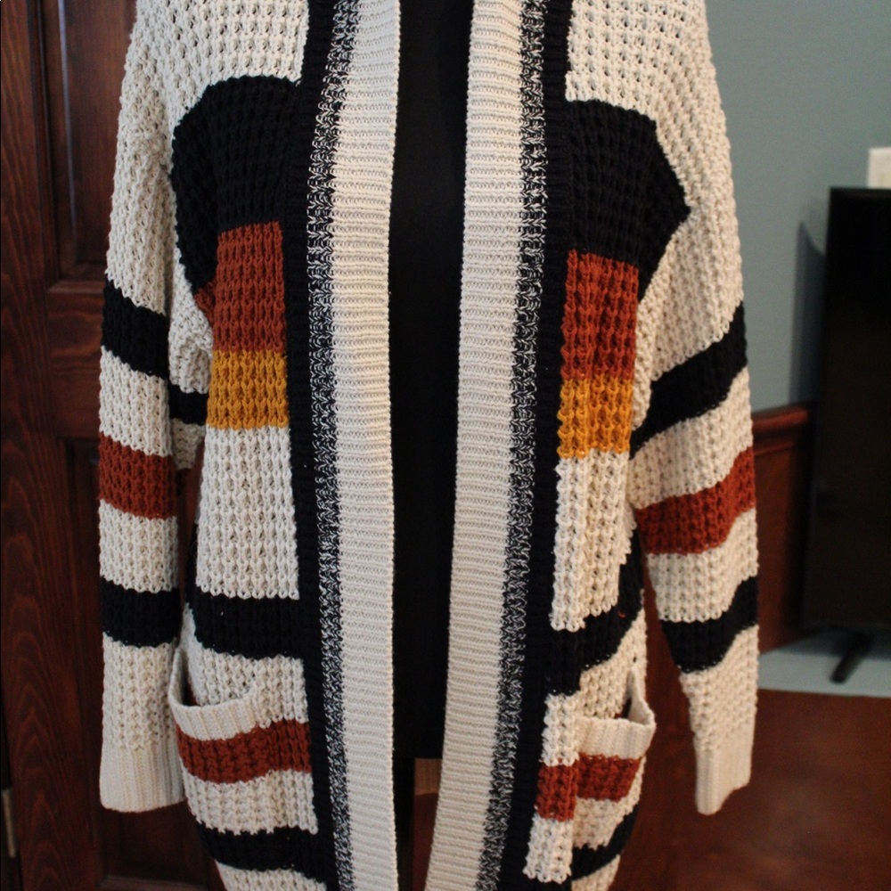 Express Woman’s Colorblock Cardigan
